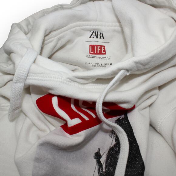 Large (runs small) ZARA x LIFE Magazine Mountain Climbers Hike Hoodie - Picture 6 of 13